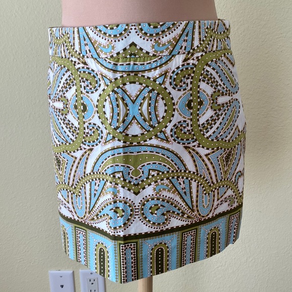 J. Crew Dresses & Skirts - J Crew Paisley Cotton Skirt